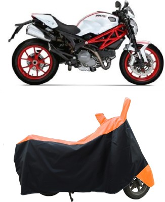 Coxtor Waterproof Two Wheeler Cover for Ducati(Monster 796 S2R, Orange)