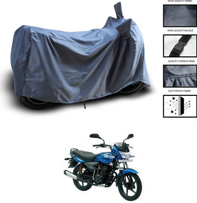 CODOKI Waterproof Two Wheeler Cover for Bajaj(Platina 100 DTS-i, Grey)