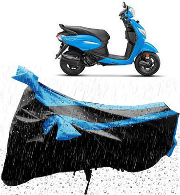 Mdstar Waterproof Two Wheeler Cover for Hero(Pleasure Plus, Blue)