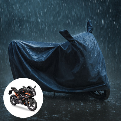 CODOKI Waterproof Two Wheeler Cover for KTM(RC 200, Black)