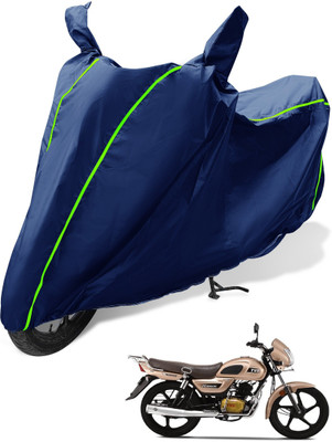 Auto Hub Waterproof Two Wheeler Cover for TVS(Radeon, Blue)