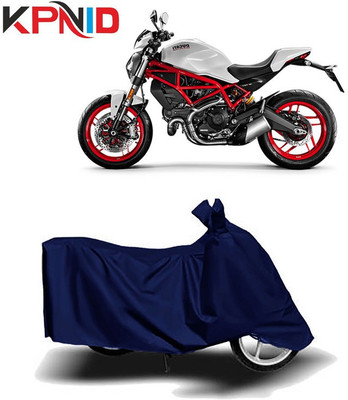 KPNID Waterproof Two Wheeler Cover for Ducati(Monster, Blue)