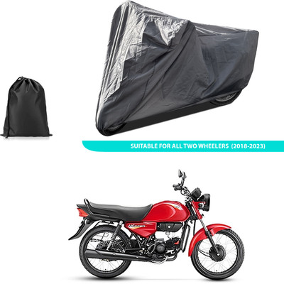 PAGORA Two Wheeler Cover for Hero(HF Dawn BS6, Grey)
