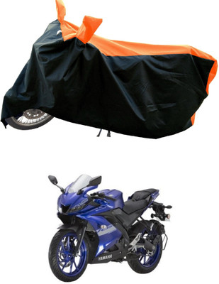 DeepShakshi AUTOMOTIVE Two Wheeler Cover for Yamaha(YZF R15 BS6, Orange)
