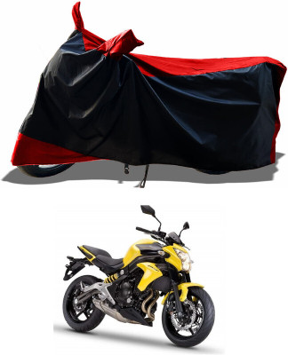 DeepShakshi AUTOMOTIVE Waterproof Two Wheeler Cover for Kawasaki(ER 6N, Red)