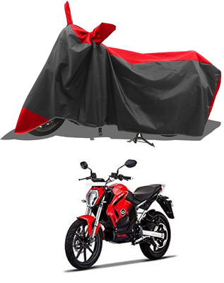 AASHTIK MART Two Wheeler Cover for Revolt(RV 400, Red)