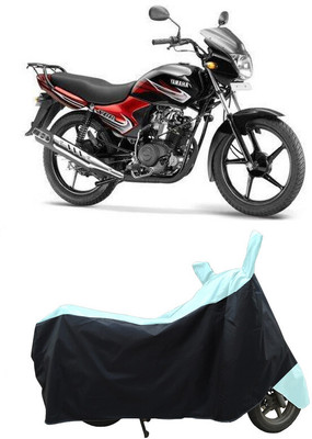 Coxtor Waterproof Two Wheeler Cover for Yamaha(YBR 110, White)
