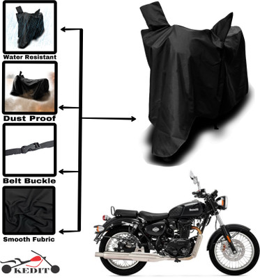 AASHTIK MART Two Wheeler Cover for Benelli(Imperiale 400, Black)