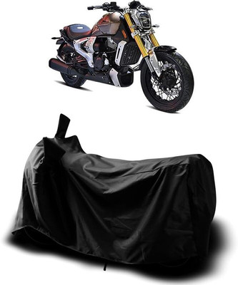 KEDIT Two Wheeler Cover for TVS(Zeppelin BS6, Black)