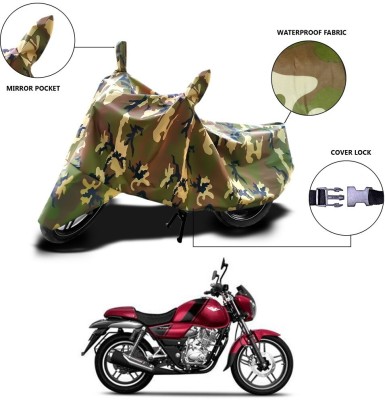 THE REAL ARV Waterproof Two Wheeler Cover for Bajaj(Pulsar 220 DTS-i, Green)