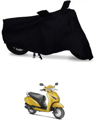 DeepShakshi AUTOMOTIVE Waterproof Two Wheeler Cover for Honda(Activa 5G, Black)