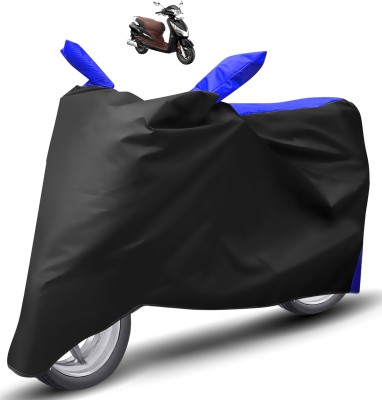 Caronix Two Wheeler Cover for Hero(Destini 125, Blue)