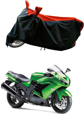 DeepShakshi AUTOMOTIVE Waterproof Two Wheeler Cover for Kawasaki(Ninja ZX 14R, Red)