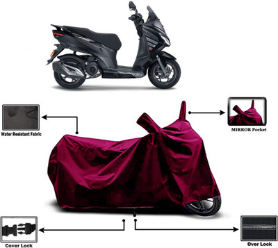 Amexride Two Wheeler Cover for Aprilia(SXR 160 BS6, Maroon)