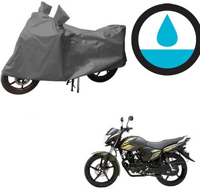 DeepShakshi AUTOMOTIVE Waterproof Two Wheeler Cover for Yamaha(Saluto, Grey)
