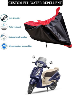 CODOKI Waterproof Two Wheeler Cover for TVS(Jupiter, Red)