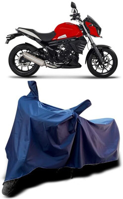 AASHTIK MART Two Wheeler Cover for Mahindra(MOJO XT 300, Blue)