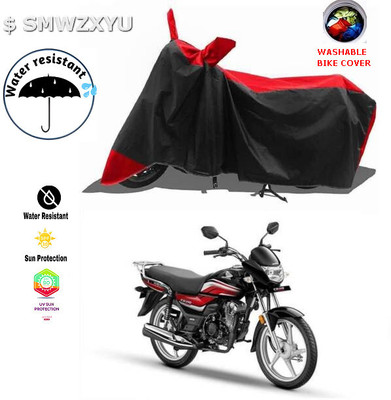 SK AUTO Waterproof Two Wheeler Cover for Honda(CB Unicorn, Red, Black)