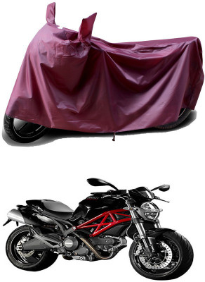 THE REAL ARV Waterproof Two Wheeler Cover for Ducati(Monster 795, Maroon)