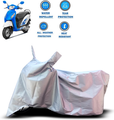 CODOKI Waterproof Two Wheeler Cover for Honda(Activa i, Silver)