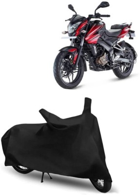 Creative Designz Two Wheeler Cover for Bajaj(Pulsar 200 NS DTS-i, Black)