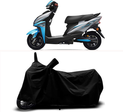 RABABLI Waterproof Two Wheeler Cover for Techo Electra(Electra 4S, Black)
