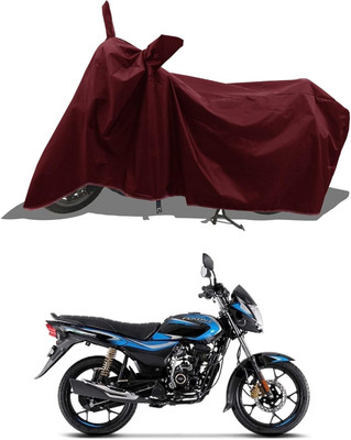KEDIT Two Wheeler Cover for Bajaj(Platina, Maroon)