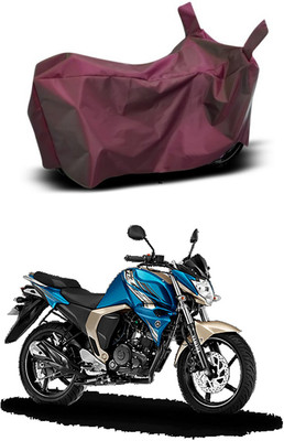 Mdstar Waterproof Two Wheeler Cover for Yamaha(FZ-FI, Maroon)