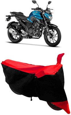 KEDIT Two Wheeler Cover for Yamaha(FZ, Red)