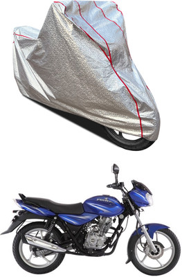 GOSHIV-car and bike accessories Waterproof Two Wheeler Cover for Bajaj(Discover 125 DTS-i, Silver)
