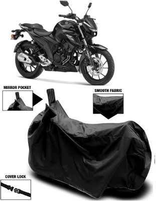 MMSSTAR Waterproof Two Wheeler Cover for Yamaha(FZ-25, Black)