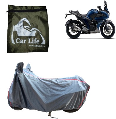 Car Life Two Wheeler Cover for Yamaha(Fazer, Silver)