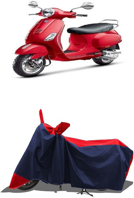 SUGASHRI Waterproof Two Wheeler Cover for Vespa(VXL 125 BS6, Red, Blue)