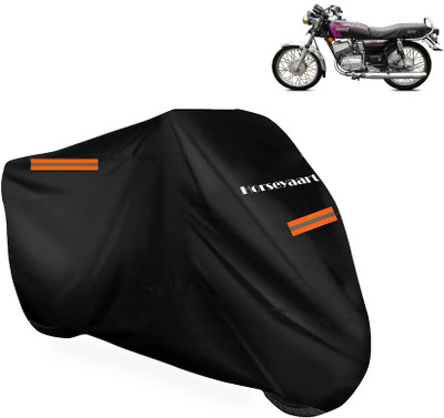 Horseyaart Waterproof Two Wheeler Cover for Yamaha(RXG, Black)