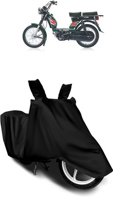 XAFO Two Wheeler Cover for TVS(Heavy Duty Super XL, Black)