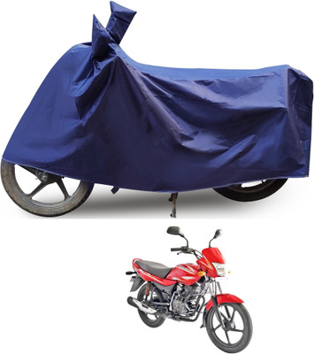Euro Care Waterproof Two Wheeler Cover for Bajaj(Platina 100 DTS-i, Blue)
