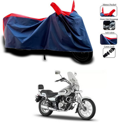 AASHTIK MART Two Wheeler Cover for Bajaj(Avenger Cruise 220 BS6, Red)