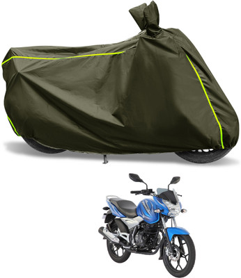 Euro Care Waterproof Two Wheeler Cover for Bajaj(Discover 125 DTS-i, Green)