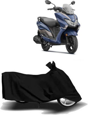 DeepShakshi AUTOMOTIVE Waterproof Two Wheeler Cover for Suzuki(Burgman Street 125, Black)