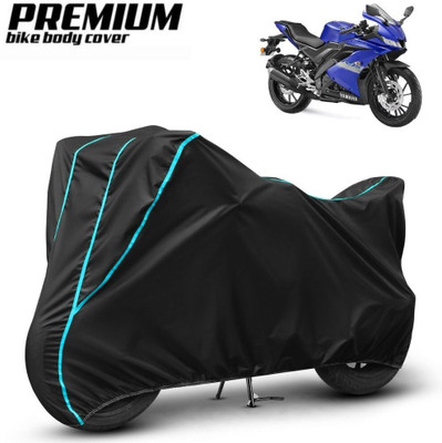 cappy Waterproof Two Wheeler Cover for Yamaha(R15S, Black)