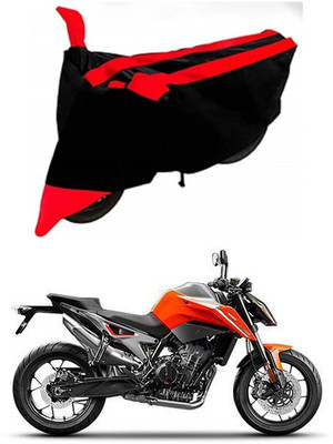 AutoGalaxy Waterproof Two Wheeler Cover for KTM(1050 Adventure, Red, Black)