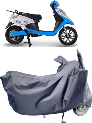 Amexride Two Wheeler Cover for Ampere(V 48, Grey)