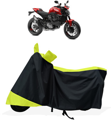Tricway Two Wheeler Cover for Ducati(Monster 82, Yellow)