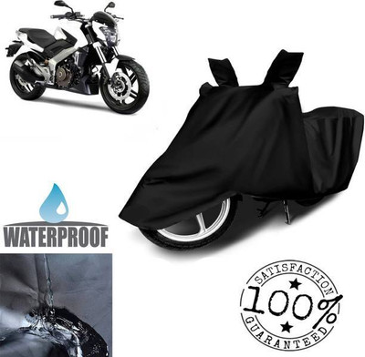 RAAMKM Waterproof Two Wheeler Cover for Hero, Honda(SR 160, Black)