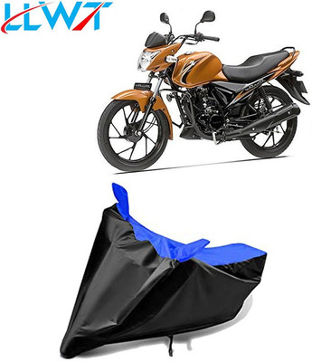 MJD Waterproof Two Wheeler Cover for Suzuki(Sling Shot, Black, Blue)