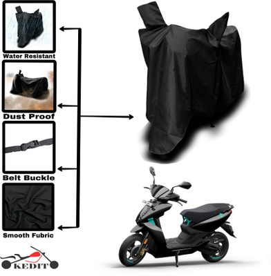 KEDIT Two Wheeler Cover for Ather(450 X, Black)