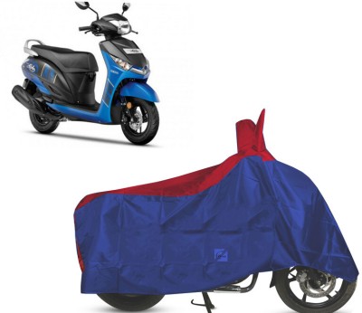 EGAL Waterproof Two Wheeler Cover for Yamaha(Alpha BS6 BS6, Red)