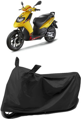AASHTIK MART Two Wheeler Cover for Aprilia(SR 125, Black)