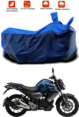 Mdstar Waterproof Two Wheeler Cover for Yamaha(FZ S FI New, Blue, Blue)