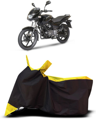 VESMEI Two Wheeler Cover for Bajaj(Pulsar 180, Yellow)